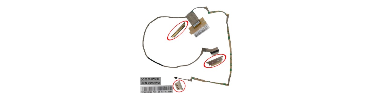 MSI Lcd kabel kopen of laten vervangen, MSI Laptop lcd kabel reparatie